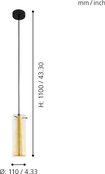 Produktbild EGLO Pinto (E27, 640 lm)