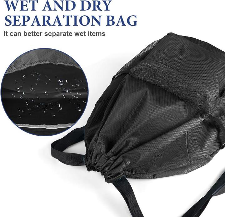 Actual product image Only-Bags.Store Mode Sport Rucksäcke, Turnbeutel, grosse Kapazität Kordelzug Sporttasche (20 l)