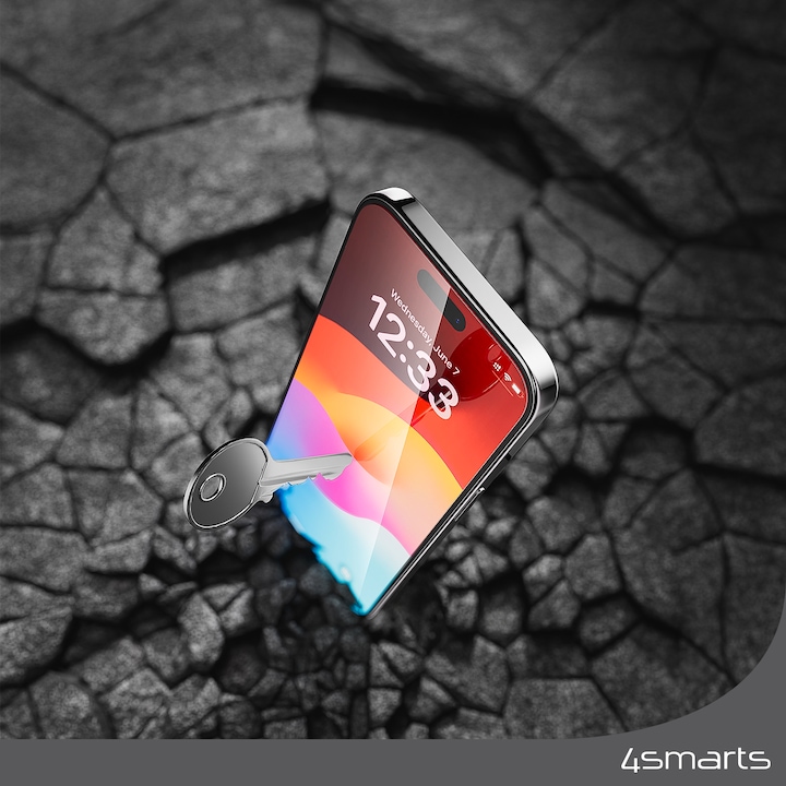 Actual product image 4smarts Second Glass (1 Piece, Apple iPhone 15 Plus)