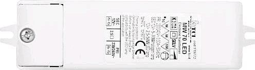 Produktbild TCI NVLEDTrafo 'Retrofit' 12VAC170W MW 70 LED LED bis 50W!