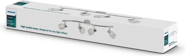 Actual product image Philips Essentials 5027411E7 Spotlight surface lighting chrome G9 (G9)