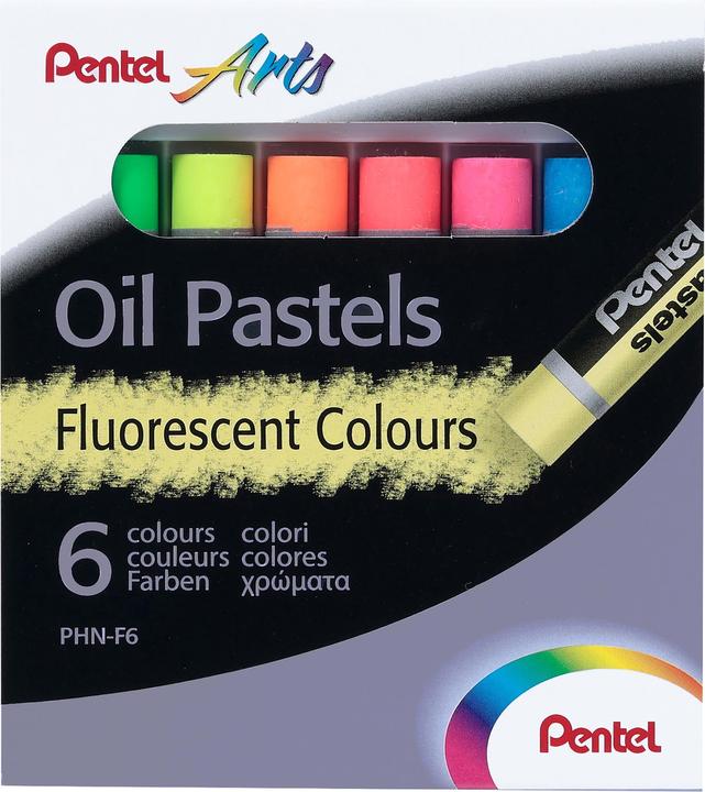 Produktbild Pentel Ölpastellkreide (Neonfarben, 6 x)