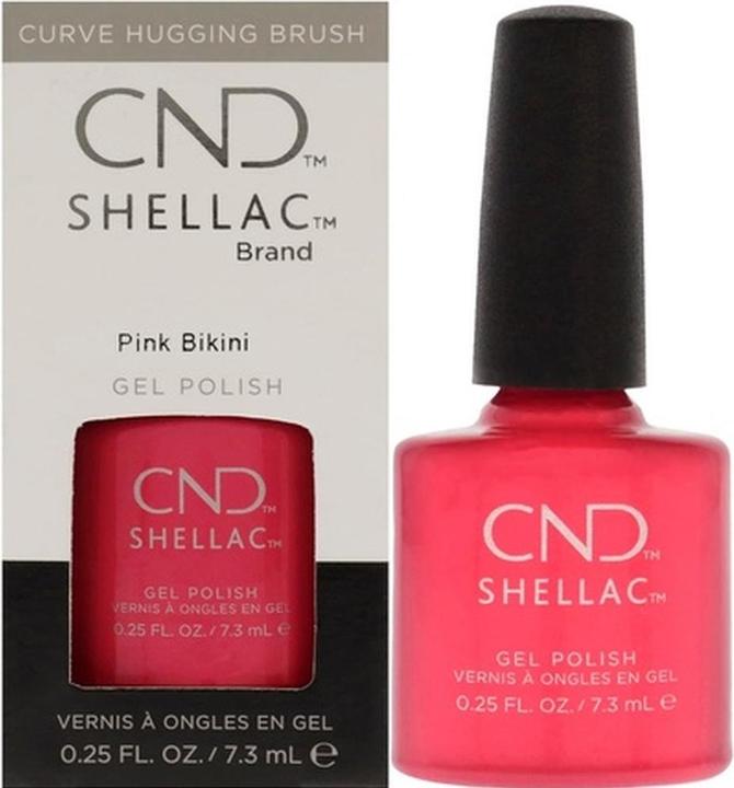Image du produit CND Shellac - Color Coat Pink Bikini (Bikini rose, Vernis semi-permanent)
