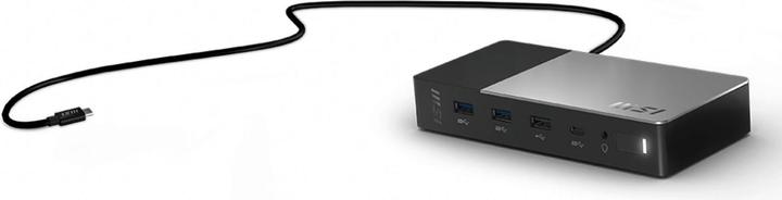 Image du produit MSI Station d'accueil USB-C Gen 2 USB 3.2 Gen 2 (3.1 Gen 2) Type-C (USB-C, 9 Ports)
