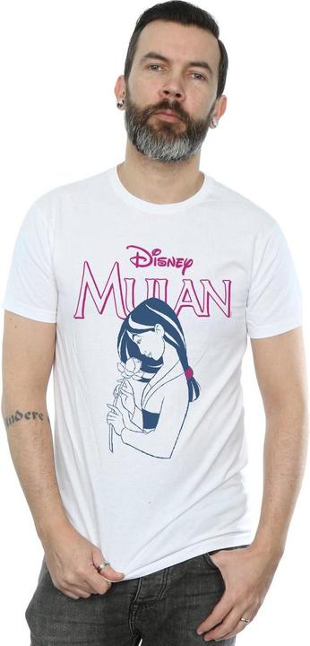 Actual product image Disney Mens Mulan Magnolia Line T-Shirt (L)