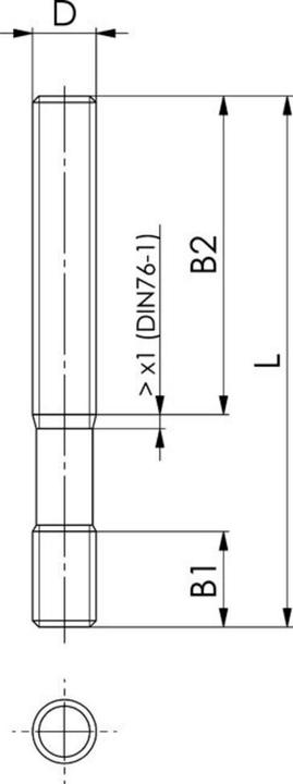 Productafbeelding Magni Zijdelingse afdekking. T-gleuven 6486AS 16mm AMF