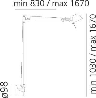Image du produit Artemide Tolomeo Braccio (593 lm)