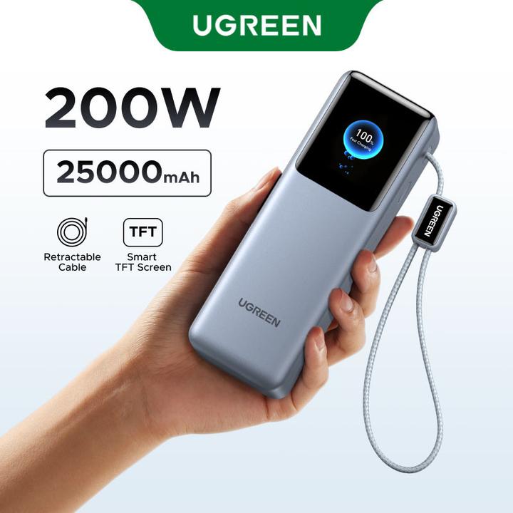 Produktbild Ugreen 200W - Powerbank (25000 mAh, 200 W)