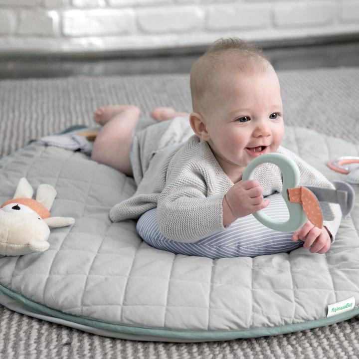 Actual product image Ingenuity Reversible duvet activity gym