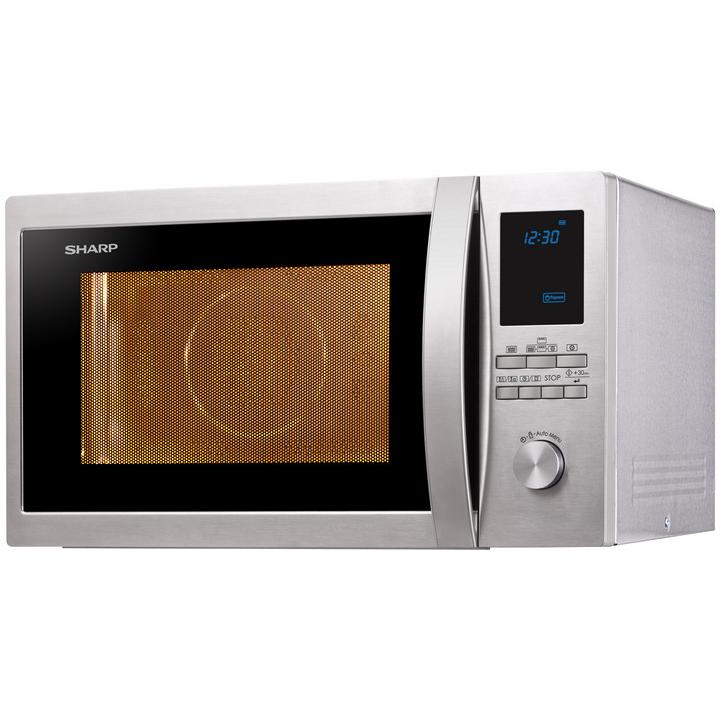Sharp R-982stwe, Mikrowelle, Silber