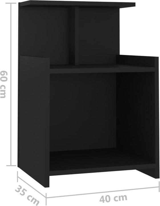 Immagine prodotto vidaXL Nachttisch (35 x 35 x 60 cm)