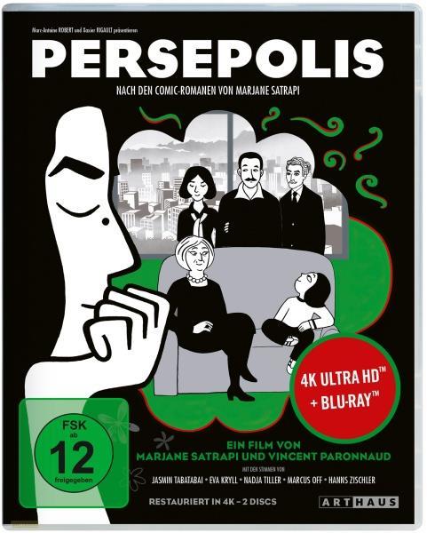 Immagine prodotto Persepolis (4k Blu-ray, Blu-ray, 2007, Francese, Tedesco)