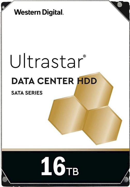 Actual product image WD Ultrastar DC HC550 SAS (16 TB, 3.5", CMR)