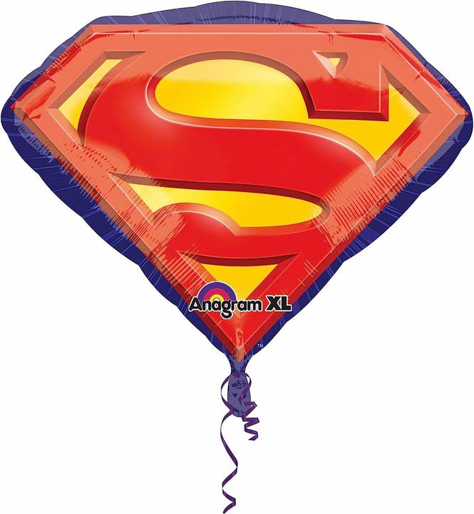 Produktbild Amscan Folienballon Superman Emblem (1x)