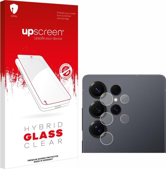 Produktbild upscreen Schutzglas Schutzfolie Displayschutz Display Schutz Glas Folie klar (1 Stk., Samsung Galaxy S25 Ultra)