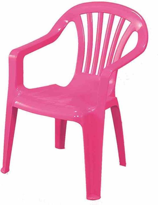 ProGarden Stuhl Kindermonoblock Sedia, Baby, rosa (Kinderstuhl)