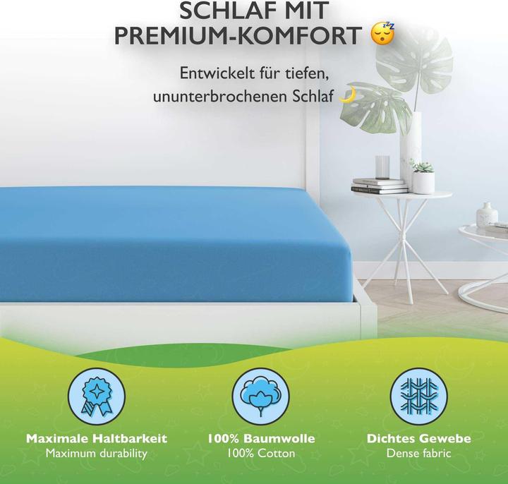 Actual product image Etérea Comfort Jersey Topper (100 x 200 cm, 90 x 200 cm)