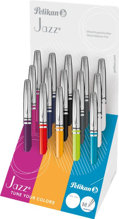 Assorted colours, Farbig sortiert