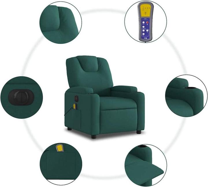 Image du produit vidaXL elektrischer Massagesessel