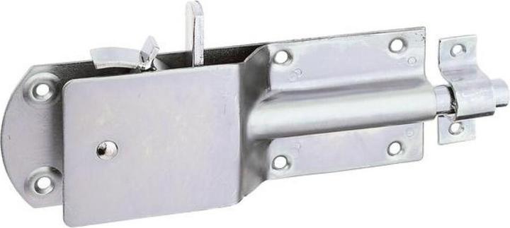 Produktbild GAH Sicherheits-Stallriegel Länge 200 mm Breite 125 mm Stahl galvanisch gelb verzinkt (Möbelriegel, 1 Stk.)