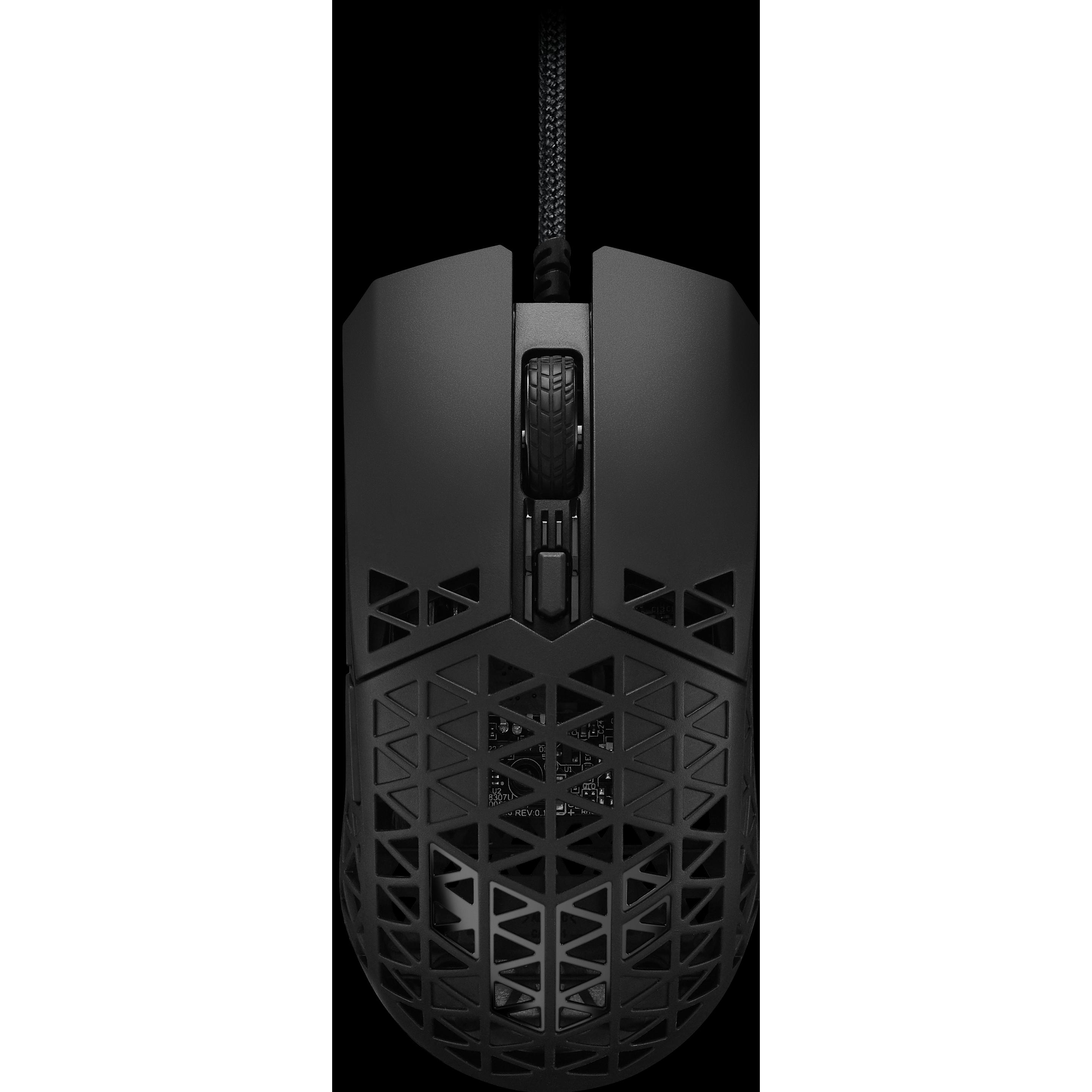 ASUS TUF Gaming M4 Air (Kabelgebunden), Maus, Schwarz