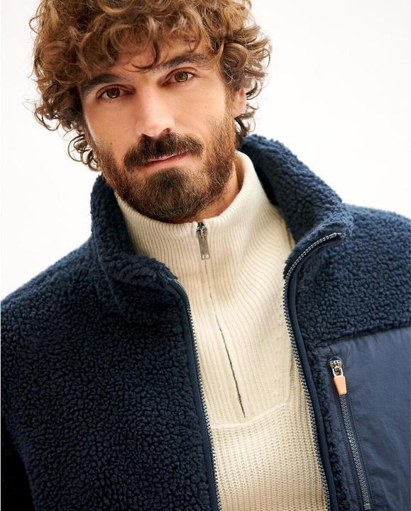 Image du produit La Redoute Collections Chaud pull en tricot style troyer (XXL)