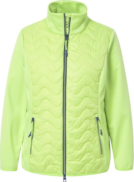 Actual product image Laurasøn Quilted Jacket With Stand-Up Collar And Zipper (56)