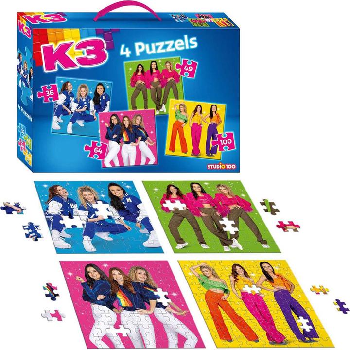 Produktbild K3 Puzzle 36/49/64/100 Teile (100 Teile)