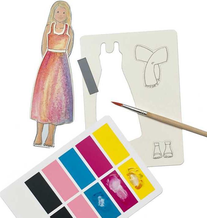 Actual product image Egmont Magnetic game 'Designer'