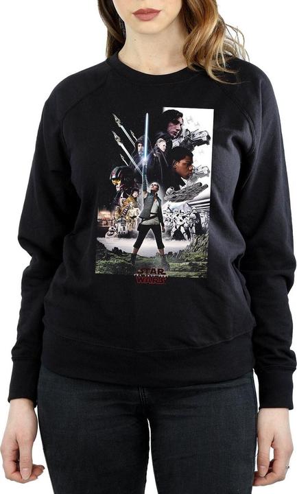 Image du produit Star Wars - Sweat THE LAST JEDI CHARACTER POSTER - Femme (L)
