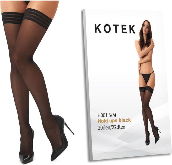 Produktbild Kotek KO H001 hold ups black 20den S/M (S, M)