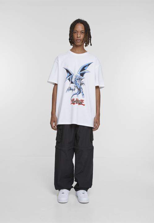 Produktbild Urban Classics Yu-Ghi-Oh Blue Eyes White Dragon Heavy Oversize Tee - 91517 (XXL)