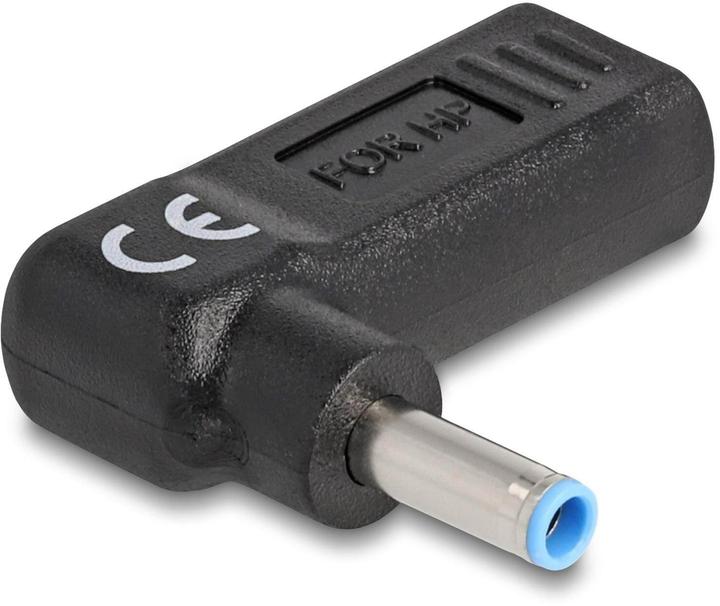 Produktbild Delock Adapter USB-C zu HP 4.5 x 3.0 mm 90° gewinkelt (3.80 cm)