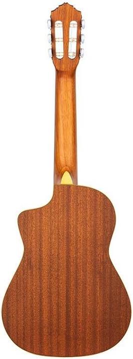 Produktbild Ortega Chitarra Requinto (Konzertgitarre, Boden und Zargen aus Sapele, Griffbrett aus Nussbaum, Hals aus Okoume, Kopfplatten-Furnier aus Nussbaum, Massive Zederndecke, Steg aus Nussbaum)