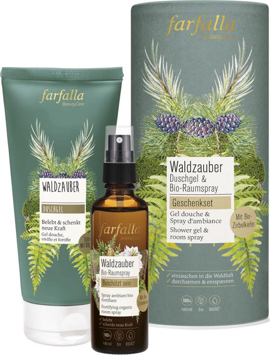 Immagine prodotto Farfalla Set regalo magia della foresta (Set per la cura dei capelli)