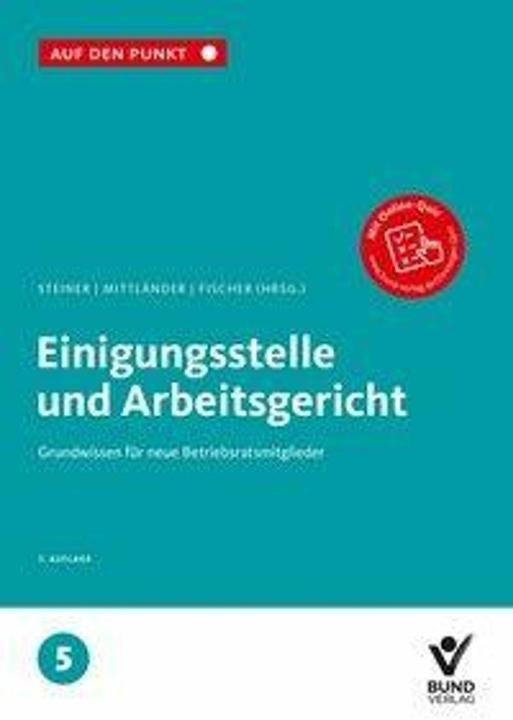 Produktbild Einigungsstelle und Arbeitsgericht