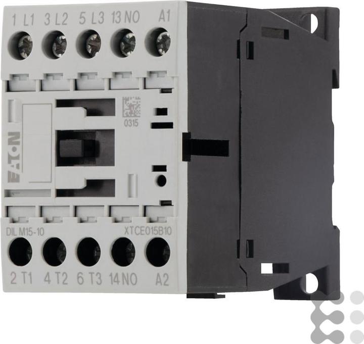 Actual product image Eaton Power contactor DILM DILM15-10(24VDC) 1 NO contact 24 V/DC