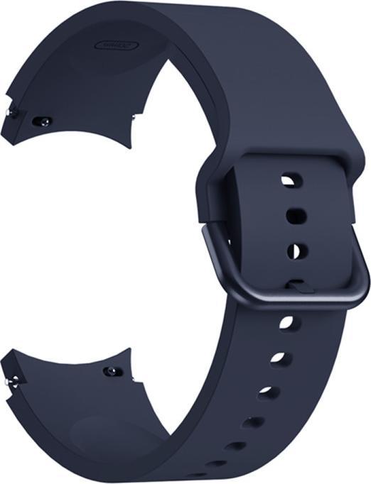 Actual product image Cover-Discount Galaxy Watch 4 46mm - Sport bracelet dark blue (46 mm, Silicone)
