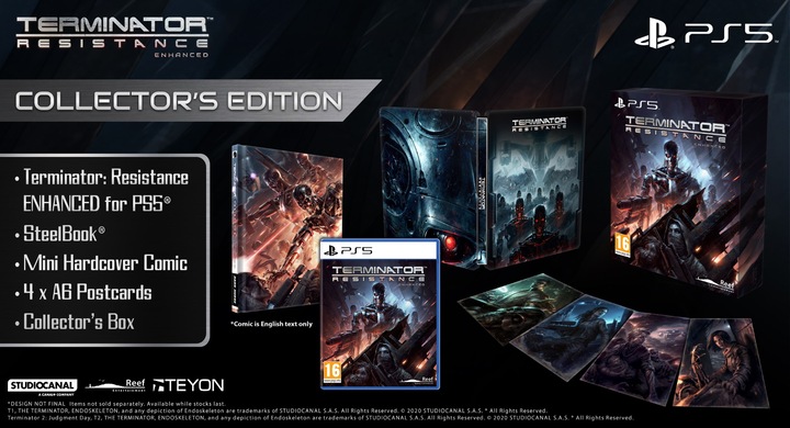 Produktbild Reef Entertainment Terminator Resistance Enhanced (Collectorâ??s Edition - PlayStation 5 (PS5, EN)