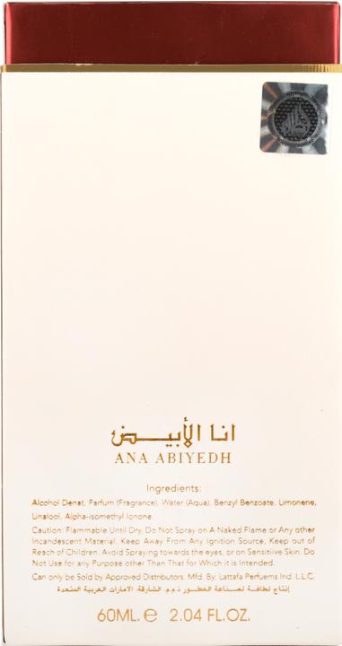 Produktbild Lattafa Perfumes Ana Abiyedh I Am White Rouge (Eau de Parfum, 60 ml)