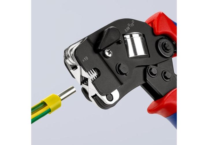 Produktbild Knipex Selbsteinstellende Crimpzange für Aderendhülsen (190 mm)