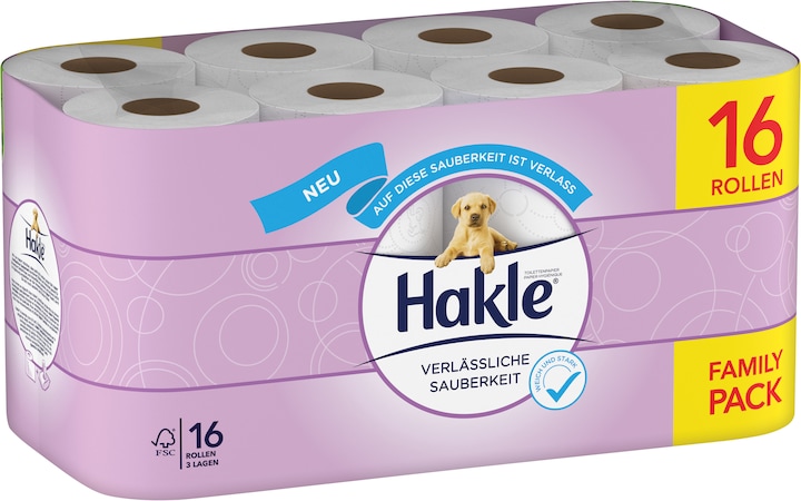 Hakle Papier toilette (16 x)