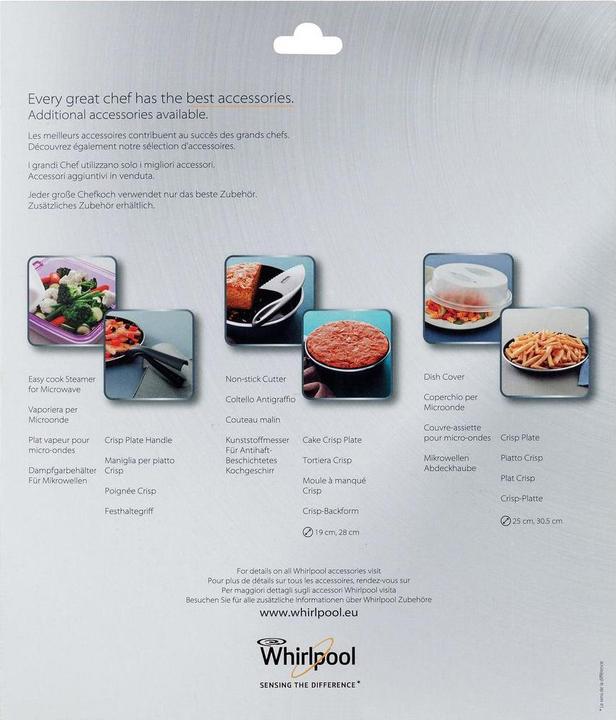 Produktbild Whirlpool Wpro Crispplatte