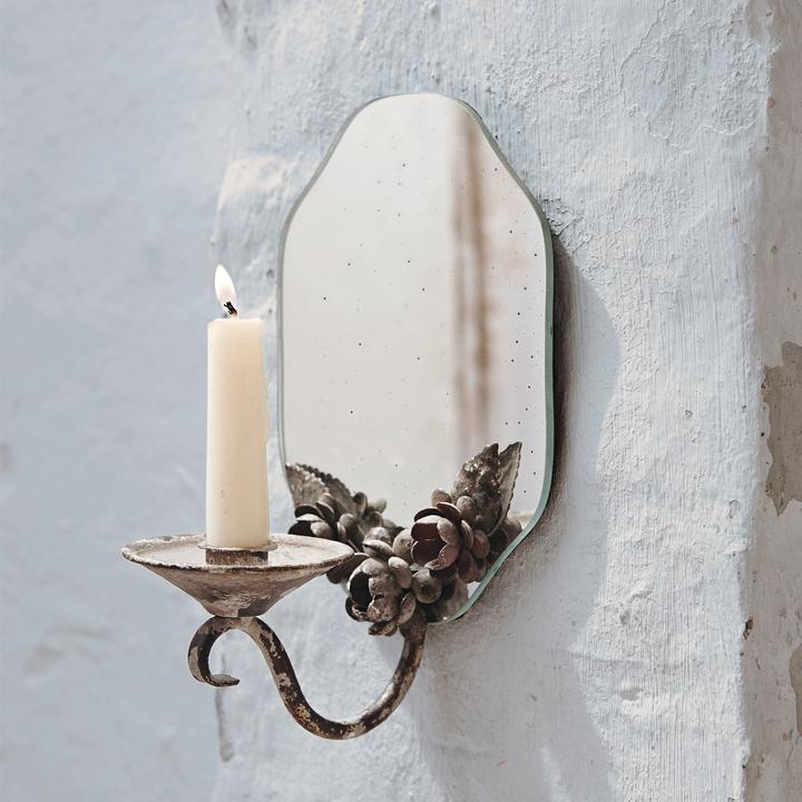 Produktbild Loberon Wandkerzenhalter Porcia (16 x 14 x 25.5 cm)