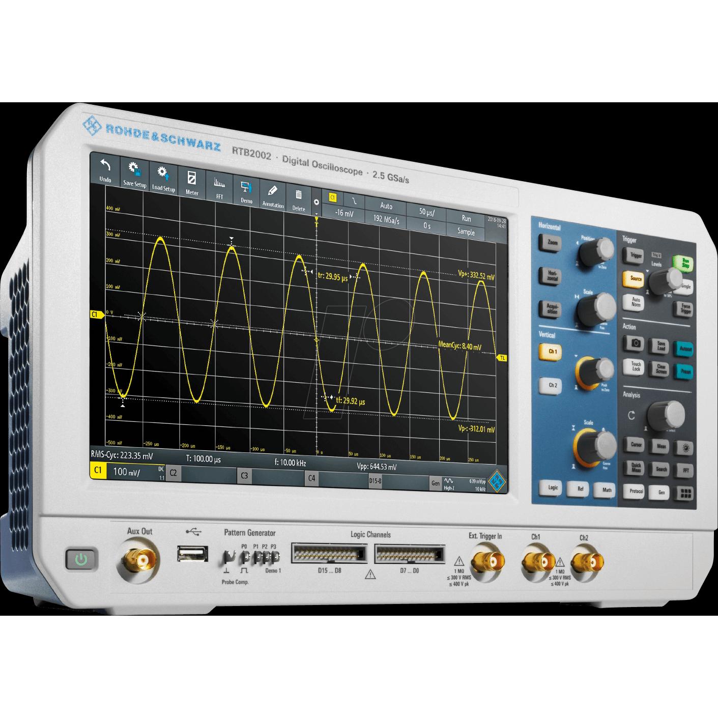 Rohde & Schwarz, Multimeter, RTB2K-102 Digital-Oszilloskop