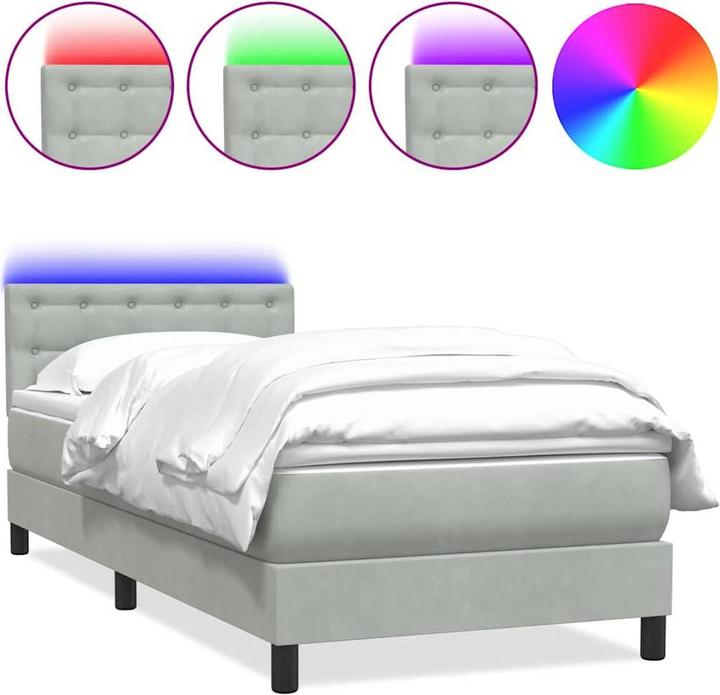 Produktbild vidaXL Boxspringbett (80 x 210 cm)