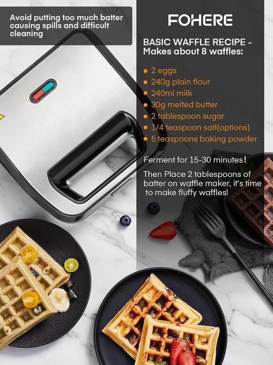 Image du produit Fohere Sandwichmaker 6 in 1