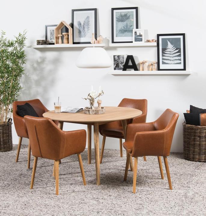 Produktbild Ebuy24 Esstisch Naya (75 x 120 x 120 cm)