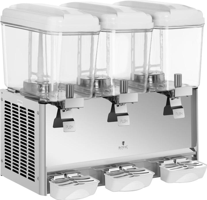 Actual product image Royal Catering Juice Dispenser - 3 x 18 Litres