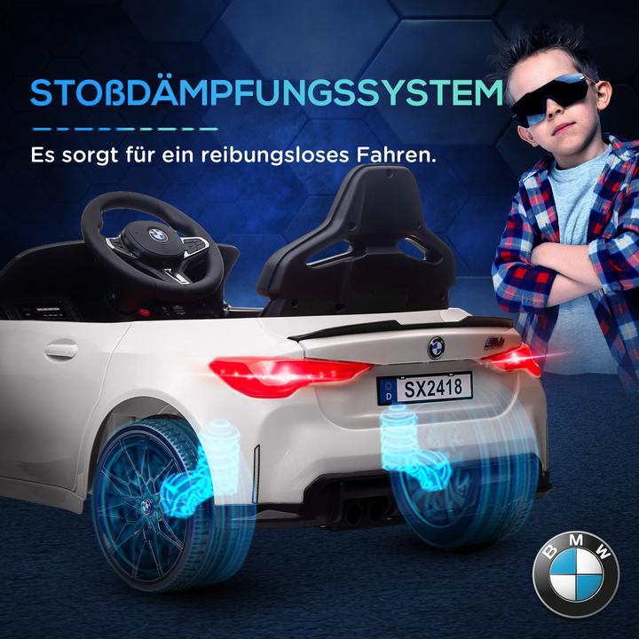 Immagine prodotto Aiyaplay Kinder Elektroauto Kunststoff, Metall Weiss (12 V)